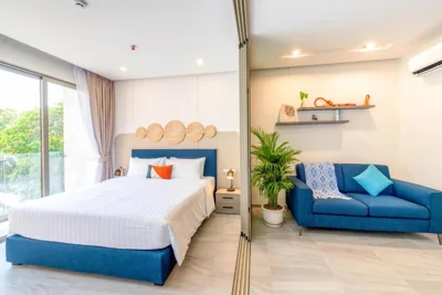 Appartamento Breeze con 1 camera da letto + spazio di coworking gratuito (38 m²) — HOMA Cherngtalay Phuket